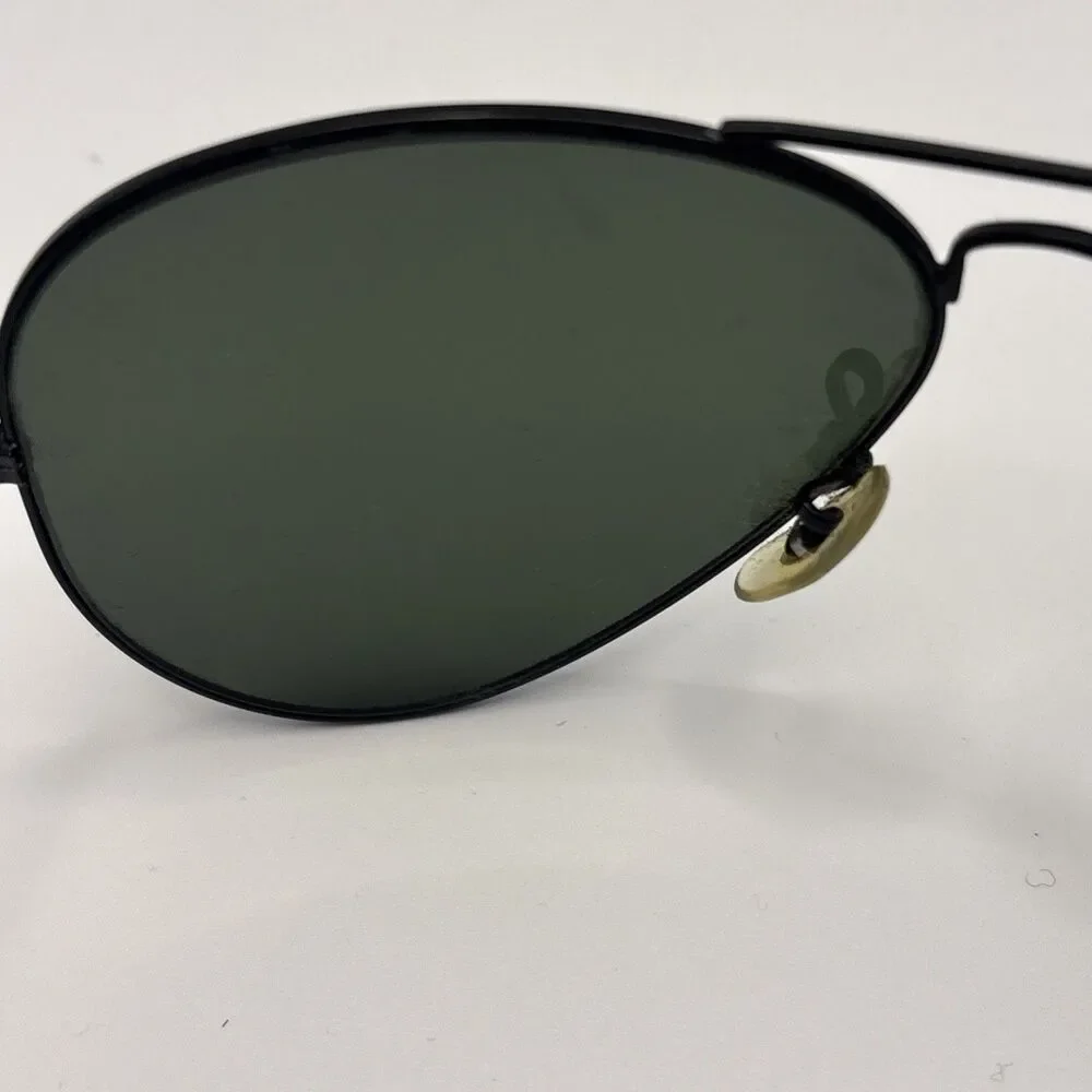 Ray-Ban Aviator Large Metal II Sunglasses Black Metal Frame RB3026 - GOOD